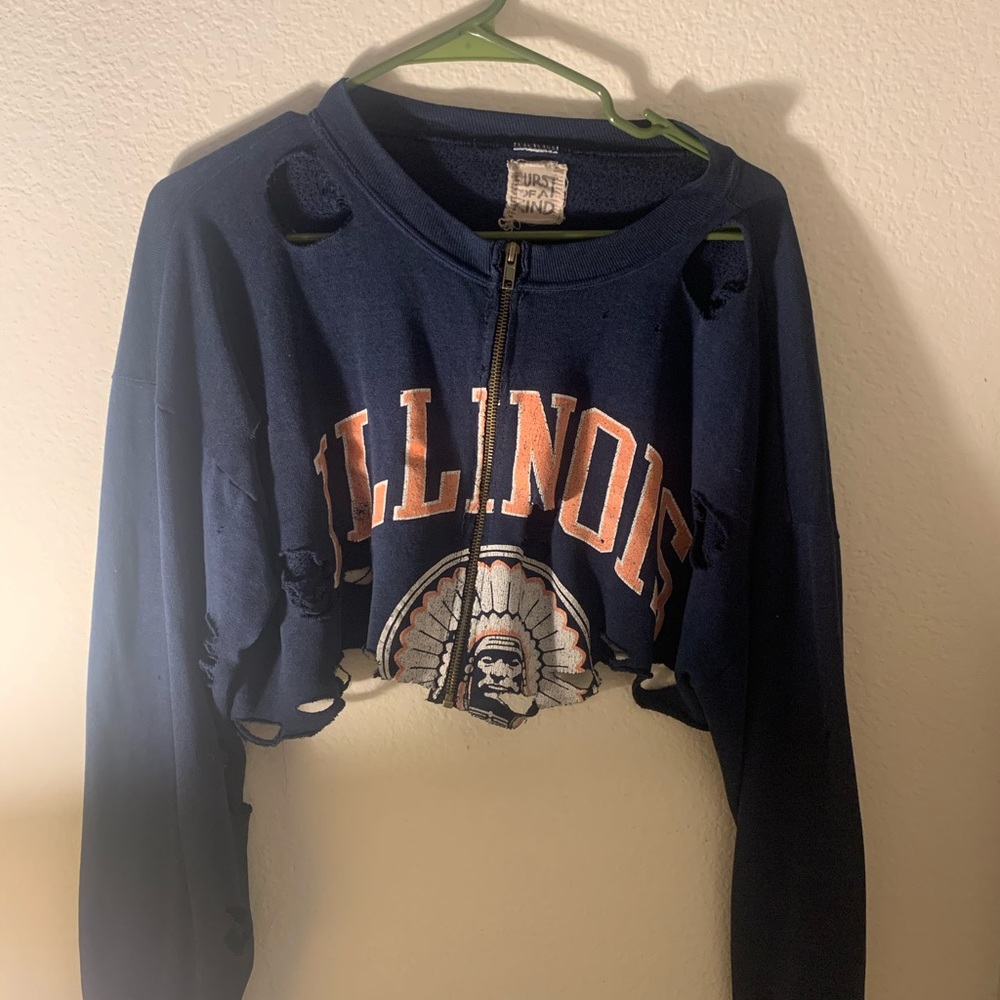 LF cropped sweater